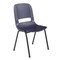 Flash Furniture 661 lb. Capacity Navy Stack Chair w/ Black Frame RUT-16-PDR-NAVY-GG - alternate 9